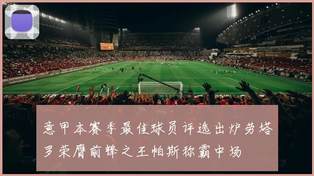 意甲本赛季最佳球员评选出炉劳塔罗荣膺前锋之王帕斯称霸中场